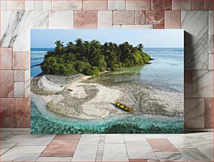 Πίνακας, Isolated Tropical Island Απομονωμένο Τροπικό Νησί