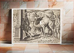 Πίνακας, It is easier for a camel to pass through the eye of a needle than for a rich man to enter the Kingdom of God by Maarten Van Heemskerck