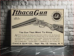 Πίνακας, Ithaca No. 4, ad 'The Gun That Went To Africa'