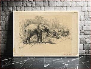 Πίνακας, Ivory at Home, Frederic Villiers