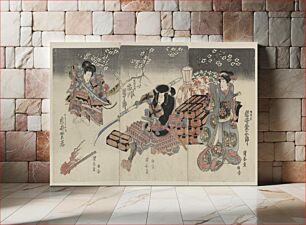 Πίνακας, Iwai kumesaburō ichikawa danjūrō iwai shijyaku
