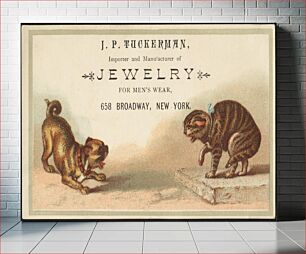 Πίνακας, J. P. Tuckerman, importer and manufacturer of jewelry for men's wear, 658 Broadway, New York