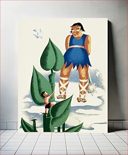 Πίνακας, Jack and the beanstalk (1936) poster by Aida McKenzie