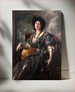 Πίνακας, Jacques-Emile Blanche's Portrait of Lady Michelham (1905)