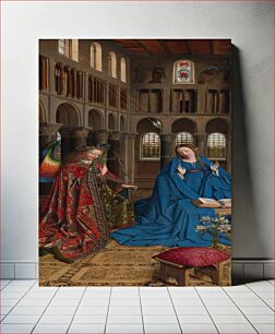 Πίνακας, Jan van Eyck's The Annunciation (c. 1434-1436)
