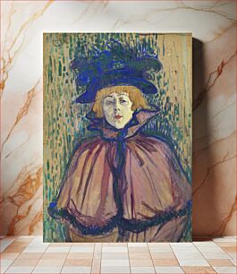 Πίνακας, Jane Avril (ca.1891–1892) by Henri de Toulouse–Lautrec