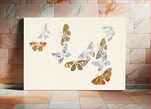 Πίνακας, Japanese butterfly