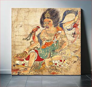 Πίνακας, Japanese God of Heavenly Punishment (12th century)