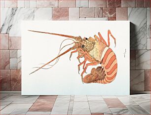 Πίνακας, Japanese lobster (1615–1868) from Album of Sketches by Katsushika Hokusai and His Disciples