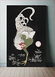 Πίνακας, Japanese rooster (18th century) vintage art print by Itō Jakuchū