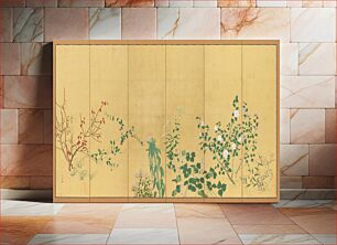 Πίνακας, Japanese Six Panel Meiji Screen