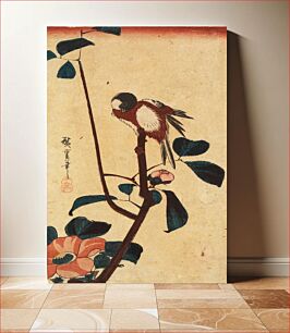 Πίνακας, Japanese Tit on Camellia Branch
