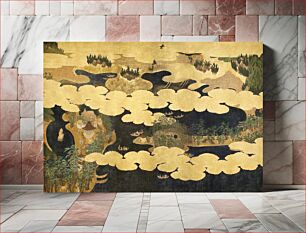 Πίνακας, Japanese view of Ama no Hashidate (17th century)
