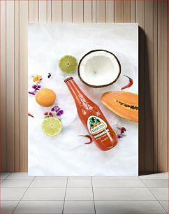 Πίνακας, Jarritos Watermelon with Fruits Καρπούζι Jarritos με Φρούτα