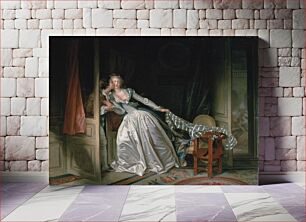 Πίνακας, Jean-Honoré Fragonard - The Stolen KissFXD by Jean-Honoré Fragonard