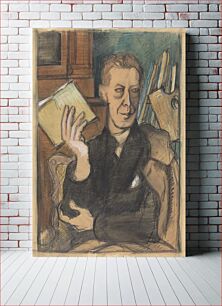 Πίνακας, Jean Louis Gampert (ca. 1920) by Roger de La Fresnaye