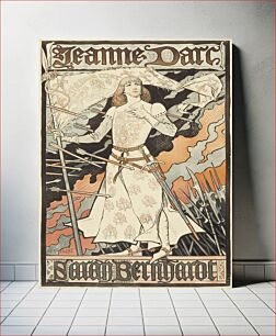 Πίνακας, Jeanne d'Arc-Sarah Bernhardt by Eugène Samuel Grasset