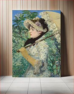 Πίνακας, Jeanne Spring (1881) by Edouard Manet