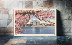 Πίνακας, Jefferson Memorial, Washington, D. C