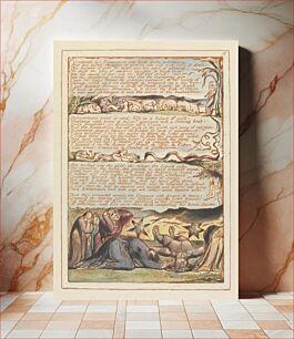 Πίνακας, Jerusalem, Plate 9, "Condens'd his Emanations...."