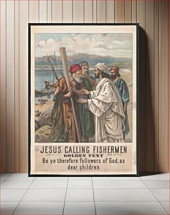 Πίνακας, Jesus calling fishermen