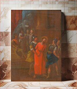 Πίνακας, Jesus condemned to death., István Schaller