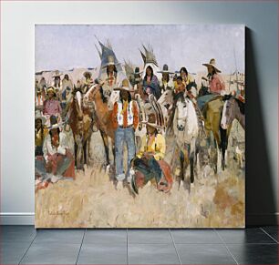 Πίνακας, Jicarilla Apache Fiesta, LaVerne Nelson Black