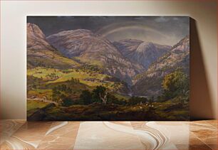 Πίνακας, Johan Christian Claussen Dahl – View from Stalheim – Google Art Project