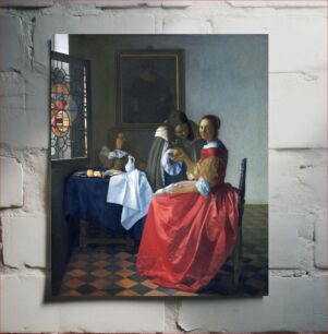 Πίνακας, Johannes Vermeer’s The Girl with a Wineglass (ca. 1658–1662)