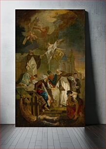 Πίνακας, John of matha and felix of valois redeem christian slaves