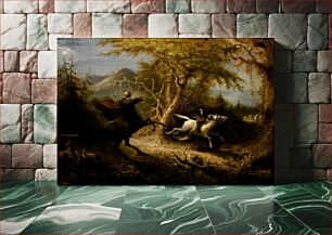 Πίνακας, John Quidor - The Headless Horseman Pursuing Ichabod Crane