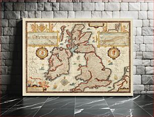Πίνακας, John Speede's British Isle Map (1770)