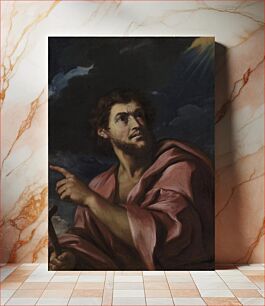 Πίνακας, John the Baptist by Girolamo Troppa