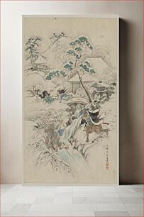 Πίνακας, [Jūichidanme - act eleven of the Chūshingura - searching the grounds]