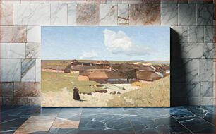 Πίνακας, Jutland landscape. Clear day in May by Christian Mourier Petersen