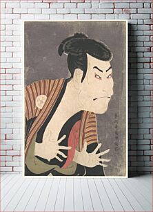 Πίνακας, Kabuki Actor Ōtani Oniji III as Yakko Edobei by Tōshūsai Sharaku