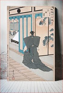 Πίνακας, Kaga no Chūjō by Utagawa Yoshimune II