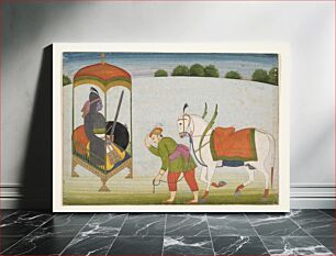 Πίνακας, Kalki Avatar, the Future Incarnation of Vishnu: Page from a Dispersed Manuscript, India (Punjab Hills, Guler)