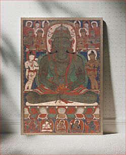 Πίνακας, Karma Amitayus, From a Mandala of the Ninefold Amitayus