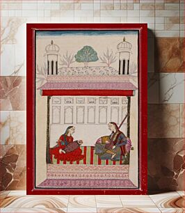 Πίνακας, Karnati Ragini, Folio from a Ragamala (Garland of Melodies)