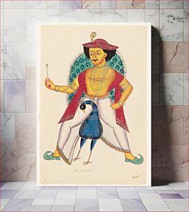 Πίνακας, Kartikeya on a Peacock