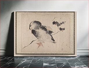 Πίνακας, Katsushika Hokusai’s Japanese bird, Album of Sketches (1760–1849) painting
