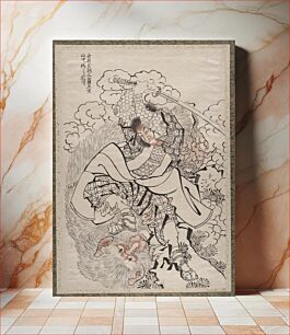 Πίνακας, Katsushika Hokusai’s samurai, Album of Sketches (1760–1849) painting