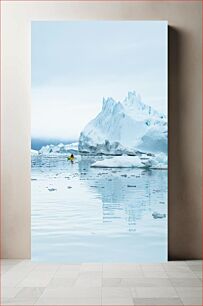 Πίνακας, Kayak in the Arctic Καγιάκ στην Αρκτική