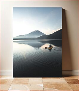 Πίνακας, Kayaking in Serene Waters Καγιάκ σε Γαλήνια Νερά