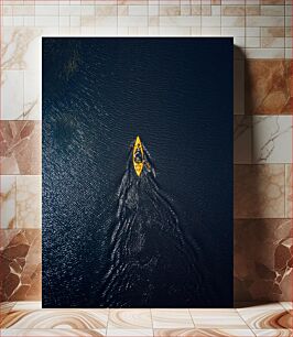 Πίνακας, Kayaking in the Open Water Καγιάκ στην ανοιχτή θάλασσα