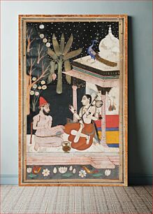 Πίνακας, Kedara Ragini, Fifth Wife of Shri Raga, Folio from a Ragamala (Garland of Melodies)