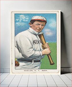 Πίνακας, Keeler, New York, American League, from the White Border series (T206) for the American Tobacco Company