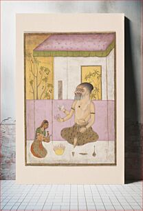 Πίνακας, Khambhavati Ragini: Folio from a ragamala series (Garland of Musical Modes), India (Rajasthan, Bikaner)