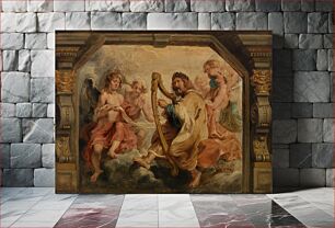 Πίνακας, King David Playing the Harp by Peter Paul Rubens